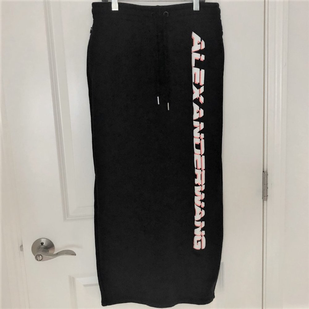 T by Alexander Wang Dry French Terry Skirt M - Picture 5 of 7